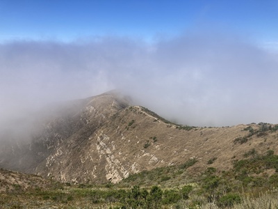 Foggy mountain