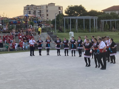 Traditional dance festival in Lozenets