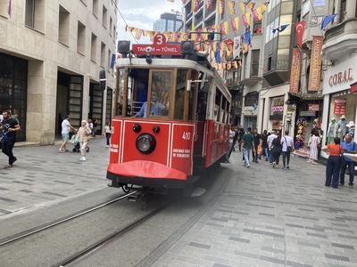 Istiklal Avenue tram