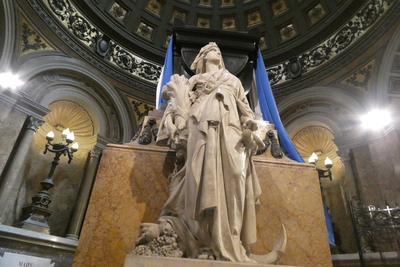 Mausoleum of General San Martin in the Metropolitan Cathedral